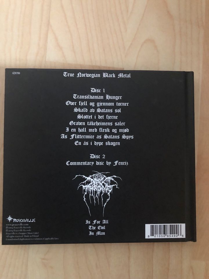 Darkthrone - Transylvanian Hunger CD in Eningen