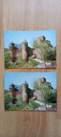 2 Postkarten Burg Lichtenberg 09.11. 1969 mit je 4 Briefmarken Rheinland-Pfalz - Eisenberg  Vorschau