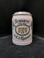 Antiker Brauereikrug Brauerei z. d. 3 Kannen aus Ulm, top! Bayern - Puchheim Vorschau