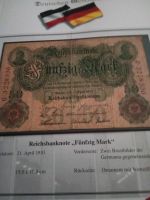 Reichsbanknote 50 Mark Sachsen - Pegau Vorschau