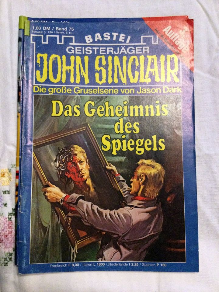 Geisterjäger-John Sinclair-3.Auflage-Stückpreis  je 1,00 EURO in Vogelsdorf