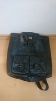 Vintage-Lederrucksack schwarz Neuhausen-Nymphenburg - Neuhausen Vorschau