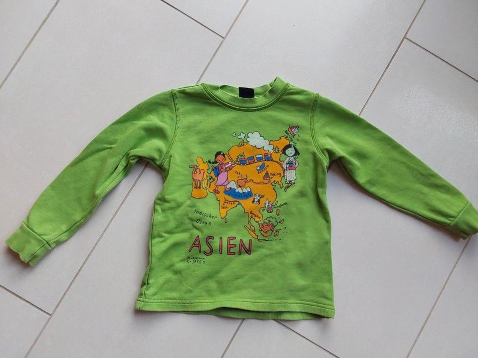 Jako-o Sweatshirt Pullover Asien grün 104 120 in Dornstetten