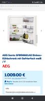 AEG Santo SFB58821AE  Einbau-Kühlschrank mit Gefrierfach weiß Bayern - Glonn Vorschau