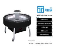 Promo Kühlvitrine für Obst und Gemüse 1220mm Rund steckerfertig, Präsentationsvitrine, Fleischkühlung, Ladeneinrichtung, Ladenausstattung, Supermarkt, Supermarkteinrichtung, To-Go, Panorama Nordrhein-Westfalen - Herne Vorschau