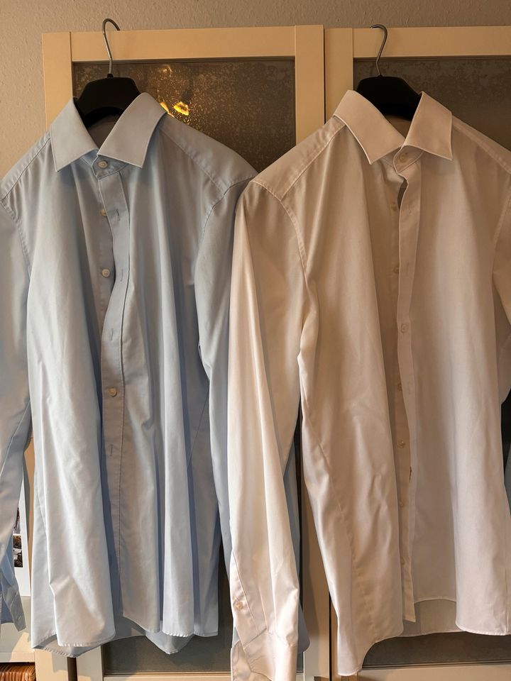 Hemden Marvelis Größe 38 blau/weiß zu verkaufen in Stuttgart