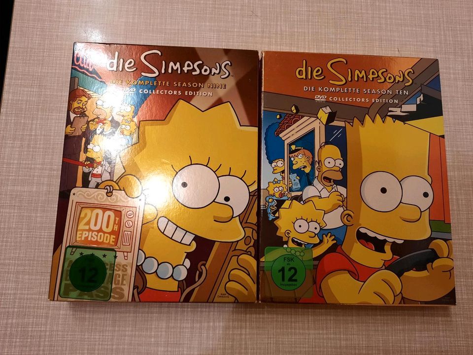 Die Simpsons DVD verschiedene Staffeln in Ludwigshafen