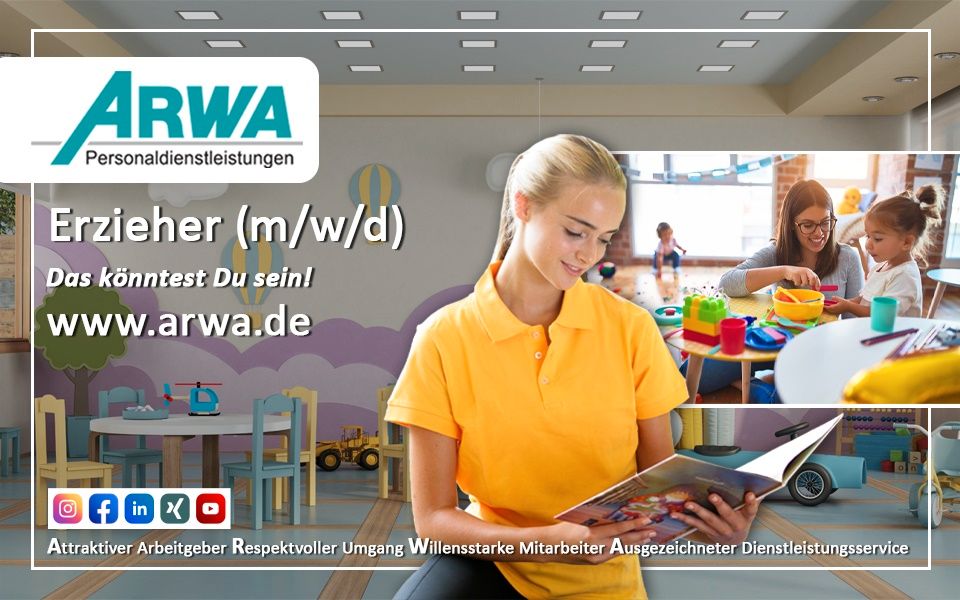 Erzieher (m/w/d) - ARWA Oldenburg in Oldenburg