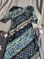 Damen Kleid Größe 40, Blautöne, Wickeleffekt Thüringen - Friedrichroda Vorschau