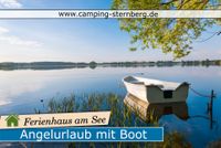 Angelurlaub mit Ruderbot | Ferienhaus | Campingplatz am See Parchim - Landkreis - Sternberg Vorschau