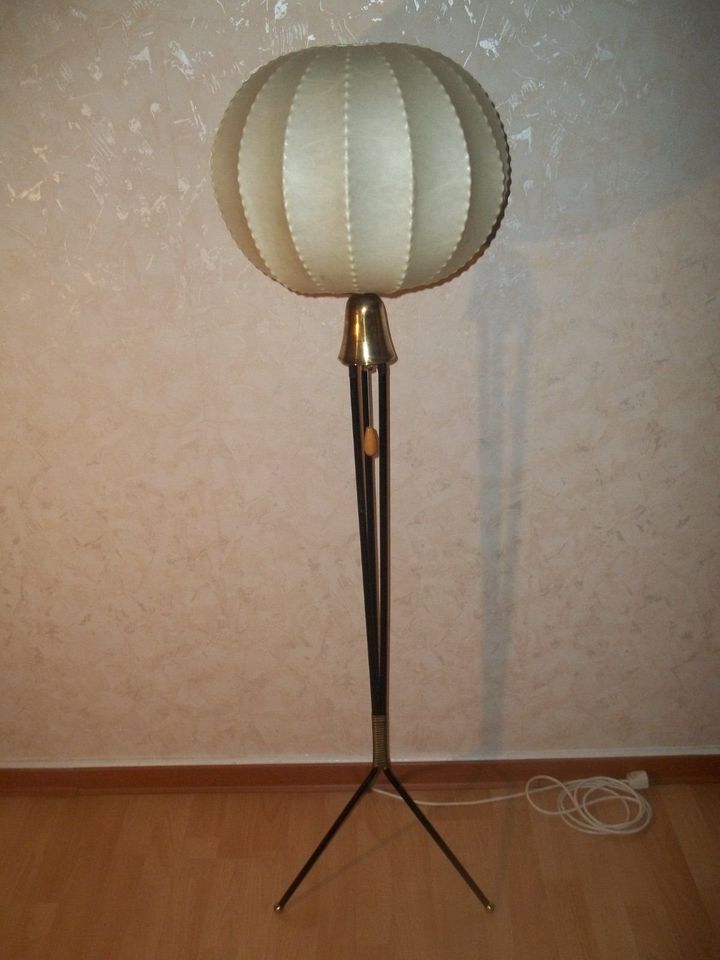 Alte DESIGN Lampe Tripod Stehleuchte ~ COCOON ~ Mid Century~ 50er in Bielefeld