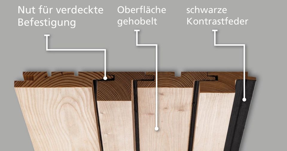 Holzfassade Lärche / Skyline Kontrast (Fa. Ladenburger) / ca.25m² in  Rheinland-Pfalz - Hambuch Eifel | eBay Kleinanzeigen ist jetzt Kleinanzeigen