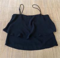 Bershka Volant Rüschen Trägertop Top schwarz 36/38 S/M Nordrhein-Westfalen - Nottuln Vorschau