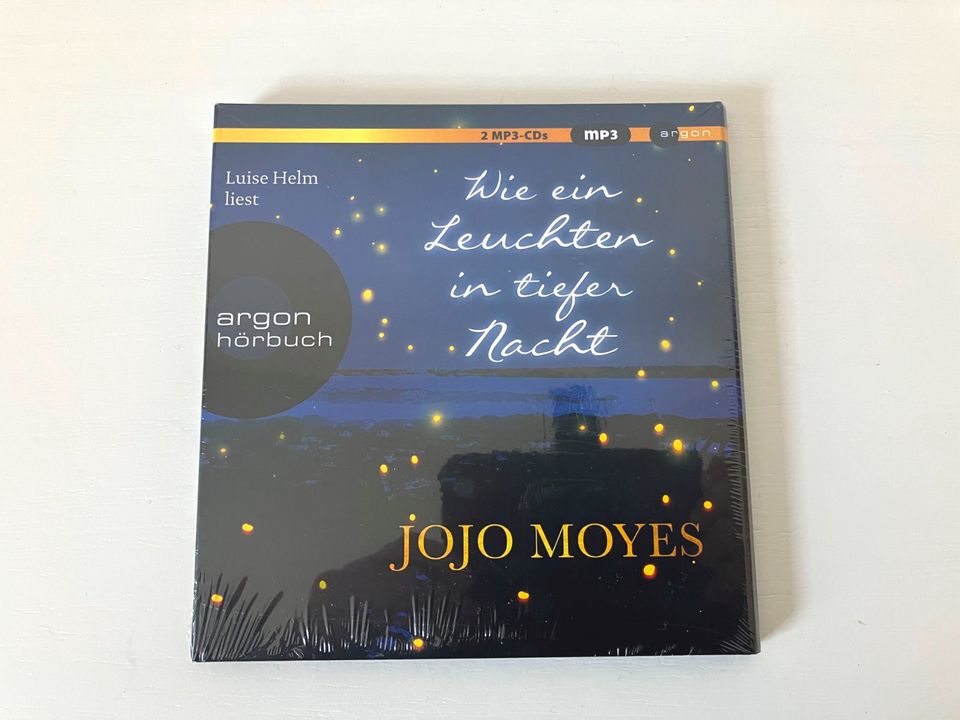 Neu/ovp Hörbuch Jojo Moyes "Wie ein Leuchten in tiefer Nacht 2mp3 in Augsburg