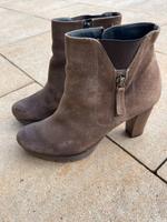Paul Green Stiefeletten Gr. 39 6 braun Nubukleder Nordrhein-Westfalen - Hamm Vorschau