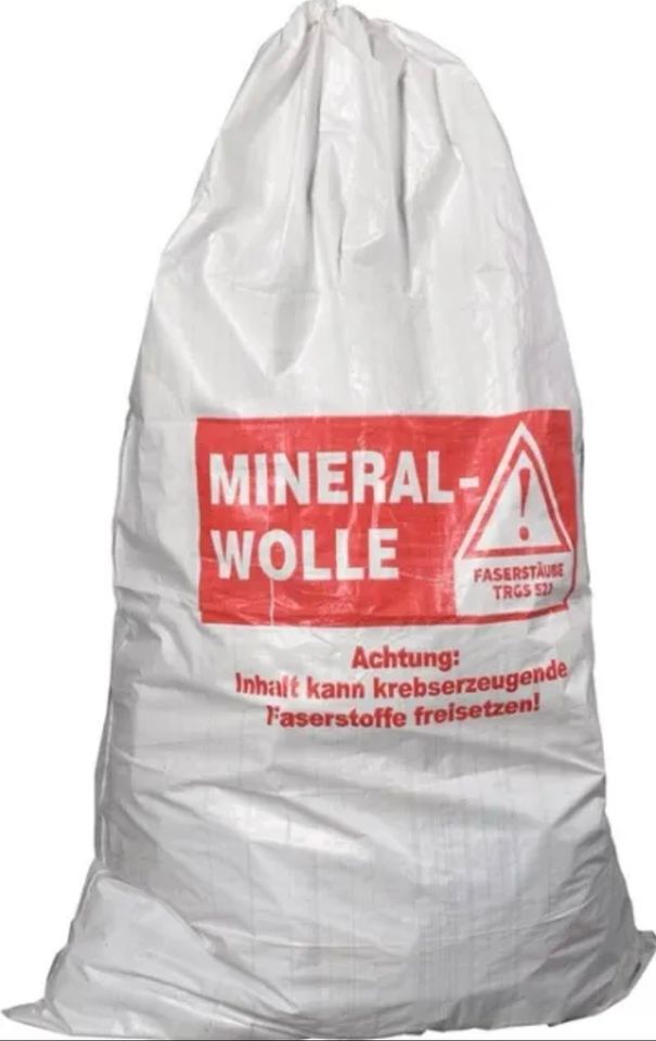 Sack Flachsack für Mineralwolle in Hellenthal