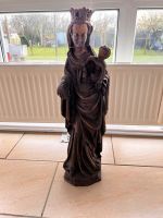 Handgeschnitzte Holz Madonna Jungfrau Maria und Kind Brandenburg - Falkensee Vorschau