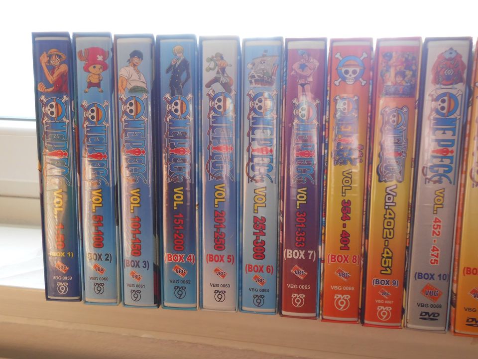 One Piece Anime DVD Box 1-21 EP 1-739 japanisch in Alfeld (Leine)