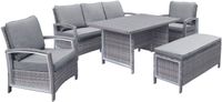 Gartenlounge Loungeset Gartenmöbel Set Montgomery OHNE TISCH!! Nordrhein-Westfalen - Borchen Vorschau