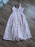 trachtenkleid Kleid rosa durchgeknöpft  leinen Leinenkleid  40 Altona - Hamburg Altona-Altstadt Vorschau