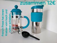 Bodum Thermobecher French Press 300ml Kaffeezubereiter petrol Niedersachsen - Emmerthal Vorschau