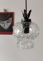60er Hängelampe Glas Metall Blumendekor Blattdekor Vintage Pankow - Prenzlauer Berg Vorschau