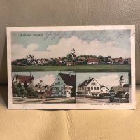 Alte Postkarte von 1916 Hurlach Bayern - Gilching Vorschau