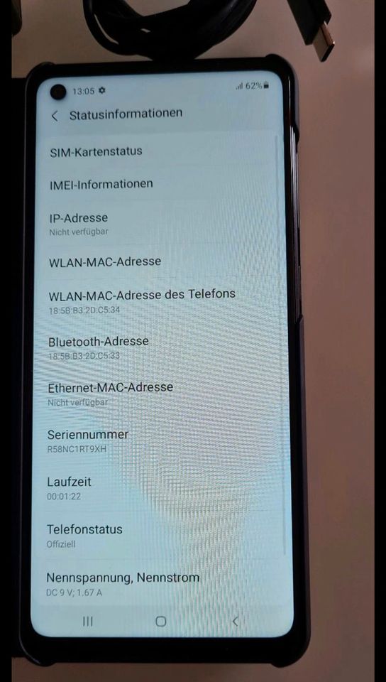 Samsung Galaxy  Modell A21S in Ismaning