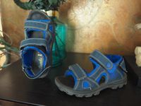 Lurchi Jungen Sandalen mit Klettverschluss in Blau Schwarz Gr 32 Nordrhein-Westfalen - Dörentrup Vorschau