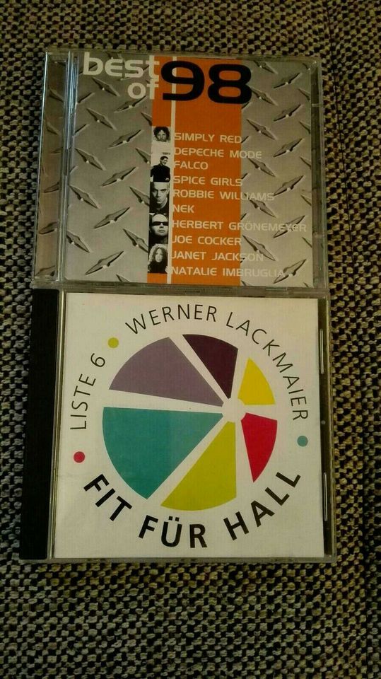 Verschiedene CDs (Blümchen, Jeanette Biedermann, smash etc.) in Weichs