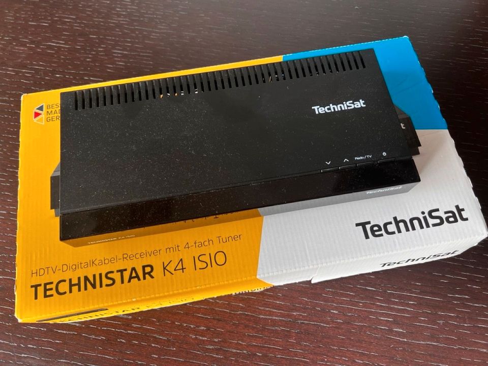 Technisat K4 Isio Receiver mit 1 TB Festplatte für Aufnahmen in Neu Ulm