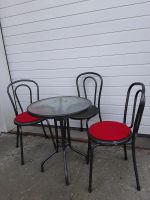 Gartenmöbel, Metall, runder Tisch mit 3 Stühlen Bayern - Schönthal Vorschau