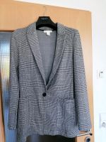 Grau schwarz karierter Blazer Gr. 36 von H&M Leipzig - Möckern Vorschau