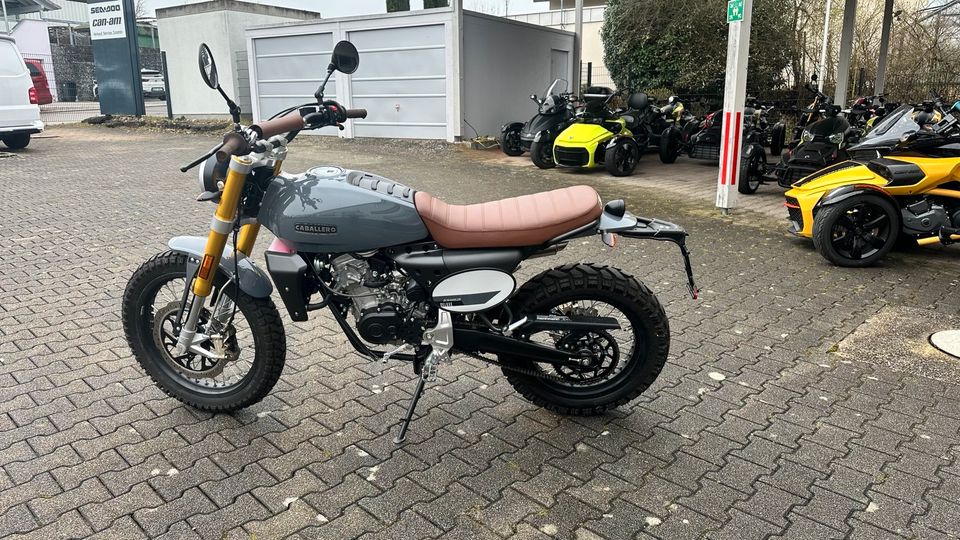 Fantic Caballero 125 DeLuxe, Scrambler in Großbottwar