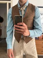 Polo Ralph Lauren Tweed Weste mit Fischgratmuster Muster Hochzeit Niedersachsen - Neustadt am Rübenberge Vorschau