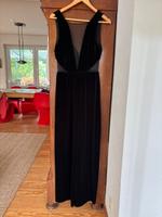 Mango Abendkleid Kleid, bodenlang, Transparenz, Gr. M, Samt Hamburg - Altona Vorschau