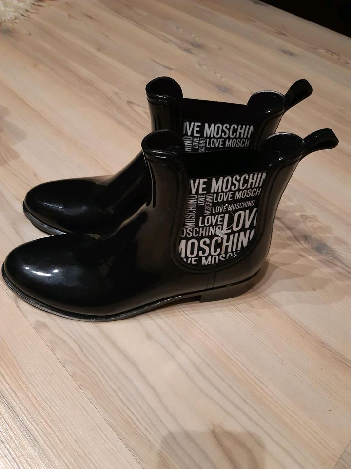 Love Moschino  Stiefeletten Gummistiefel in Größe  39 in Köln