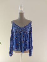 blaue Bluse mit Blumen Edc Gr.XS Baden-Württemberg - Wehingen Vorschau