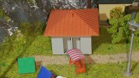 3D Spur TT N Bahnhof Campingplatz Rastplatz Klohaus Modellbau Niedersachsen - Helmstedt Vorschau