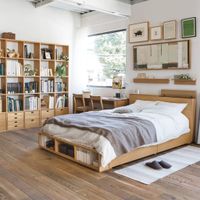 Suche Muji Storage Bett Bücherregal Eiche Berlin - Charlottenburg Vorschau