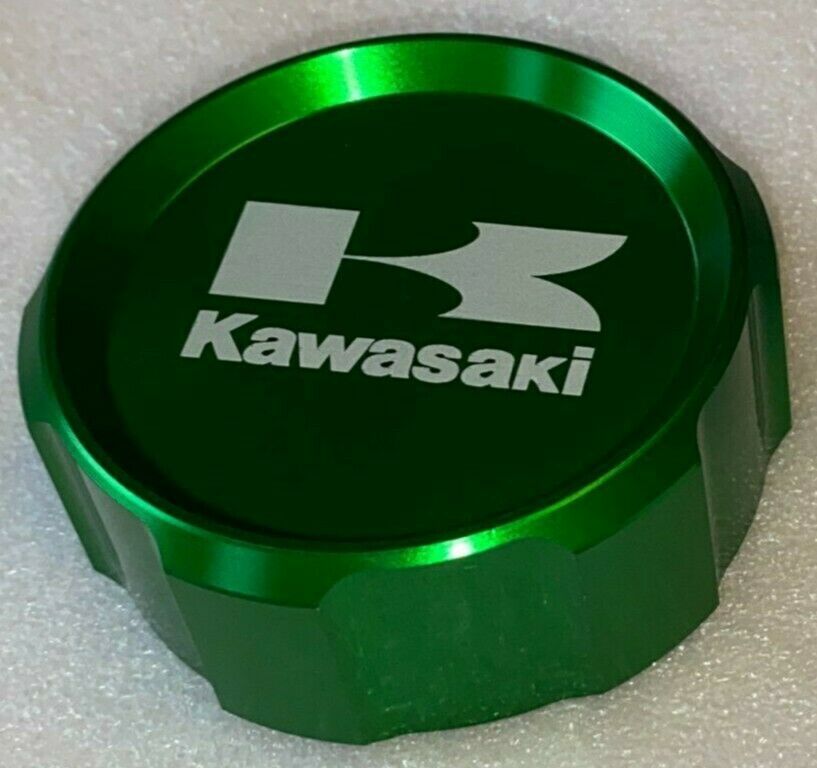 Kawasaki Brems Flüssigkeit Abdeckung Kappe CNC Hinten, NEU ! in Hamburg