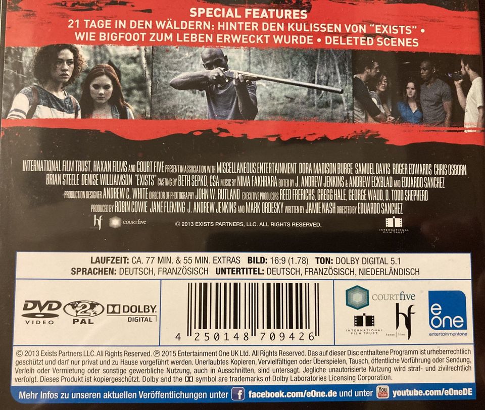 DVD - Exists Die Bigfoot-Legende lebt (2014) in Zeitlofs