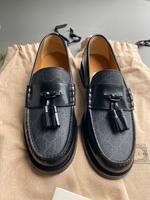Neue ungetragene Gucci Millennial Ribot Loafer in 38,5 Düsseldorf - Mörsenbroich Vorschau