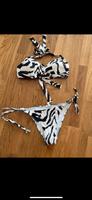 Calvin Klein Bikini Animal print Badeanzug Größe S top Zustand Hessen - Karben Vorschau