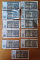 11x 5 Deutsche Mark Schein Banknote 1955 DMark Nordrhein-Westfalen - Rösrath Vorschau