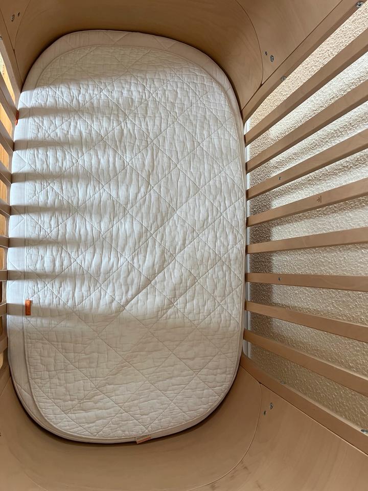 Leander Classic Babybett Kinderbett Gitterbett Buche Holzbett in Naumburg (Saale)