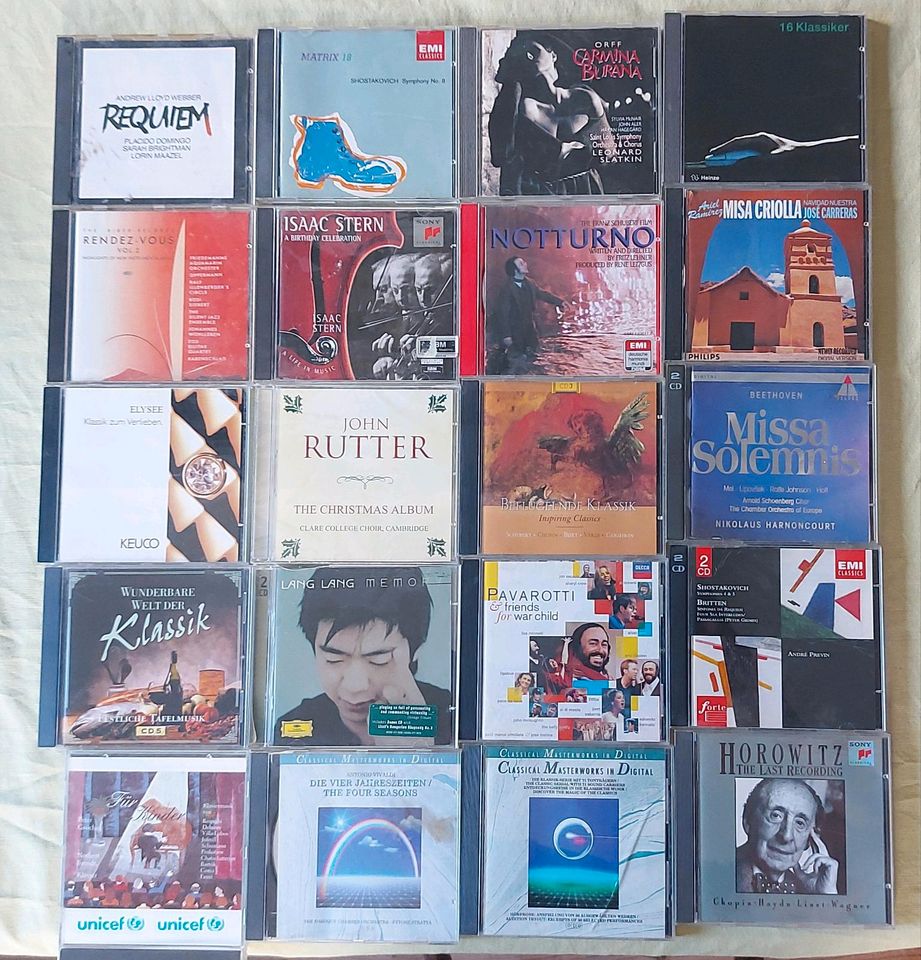 20x klassische Musik CDs in Groß-Gerau