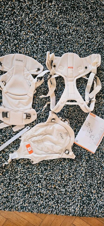 NEUWERTIG ☆ STOKKE ☆ My Carrier Cool Creme Babytrage Tragesystem in Potsdam