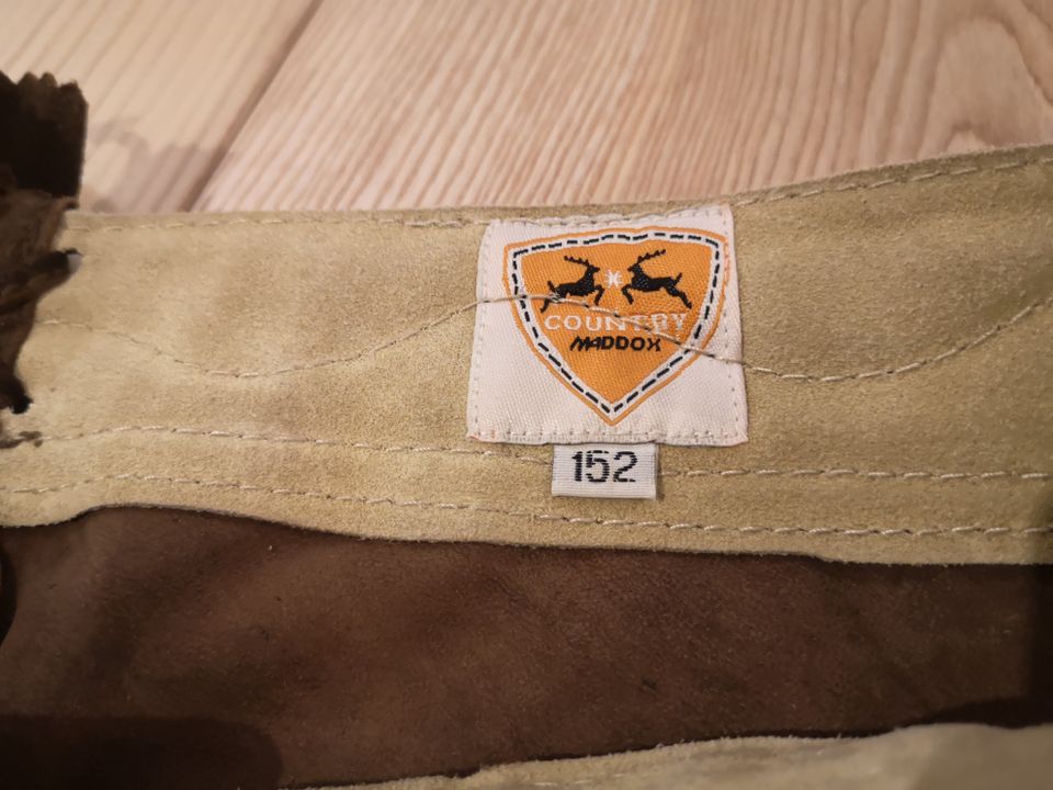 Lederhose Größe 152  Trachtenlederhose Jungen in Teisendorf