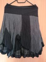 Faltenrock, Gr.40, schwarz-grau Sachsen - Döbeln Vorschau